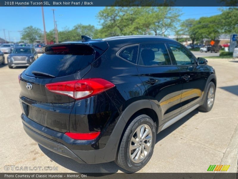 Black Noir Pearl / Black 2018 Hyundai Tucson SEL