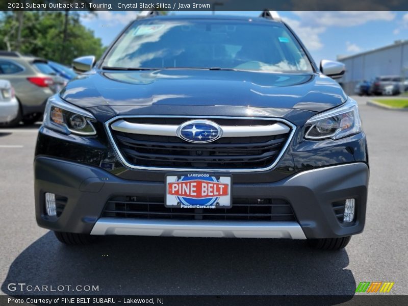 Crystal Black Silica / Java Brown 2021 Subaru Outback 2.5i Touring