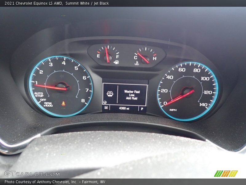 Summit White / Jet Black 2021 Chevrolet Equinox LS AWD