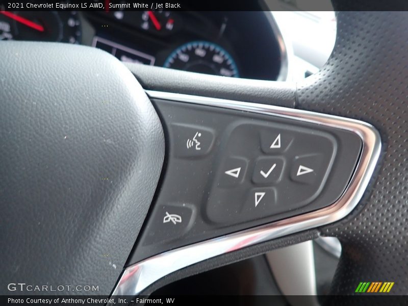 Summit White / Jet Black 2021 Chevrolet Equinox LS AWD