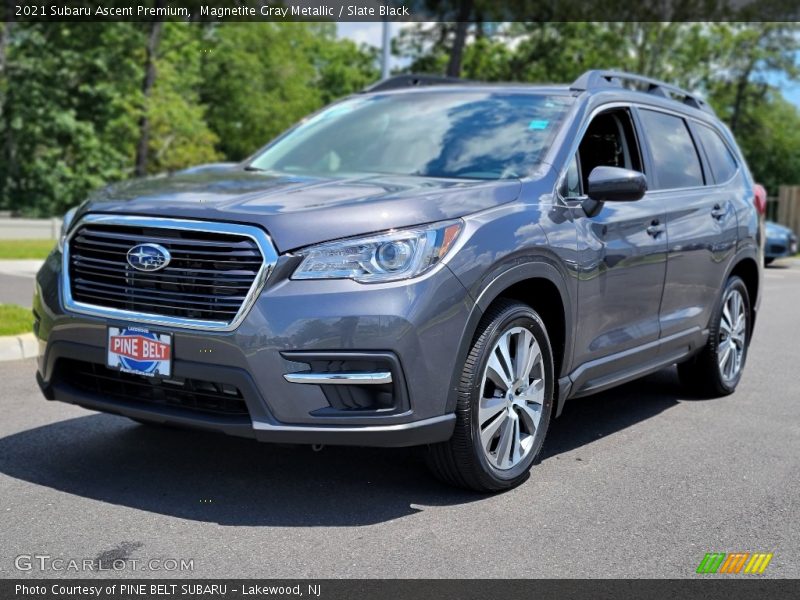 Magnetite Gray Metallic / Slate Black 2021 Subaru Ascent Premium