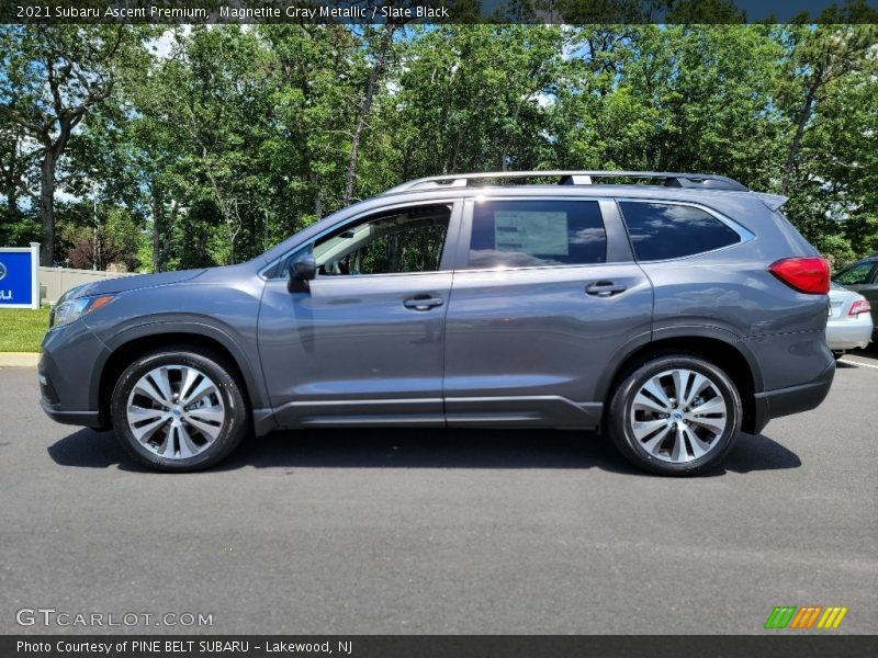 Magnetite Gray Metallic / Slate Black 2021 Subaru Ascent Premium