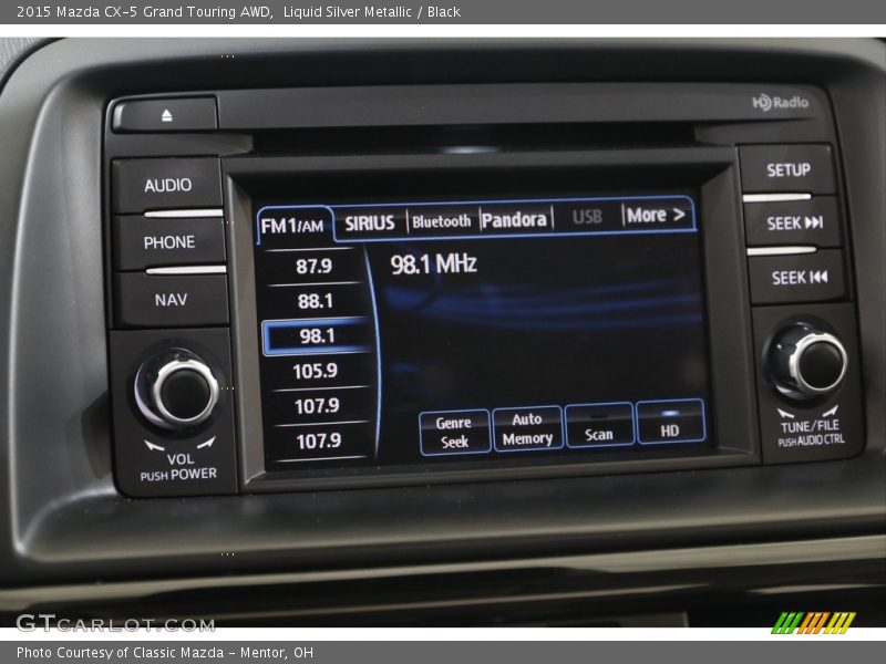 Audio System of 2015 CX-5 Grand Touring AWD