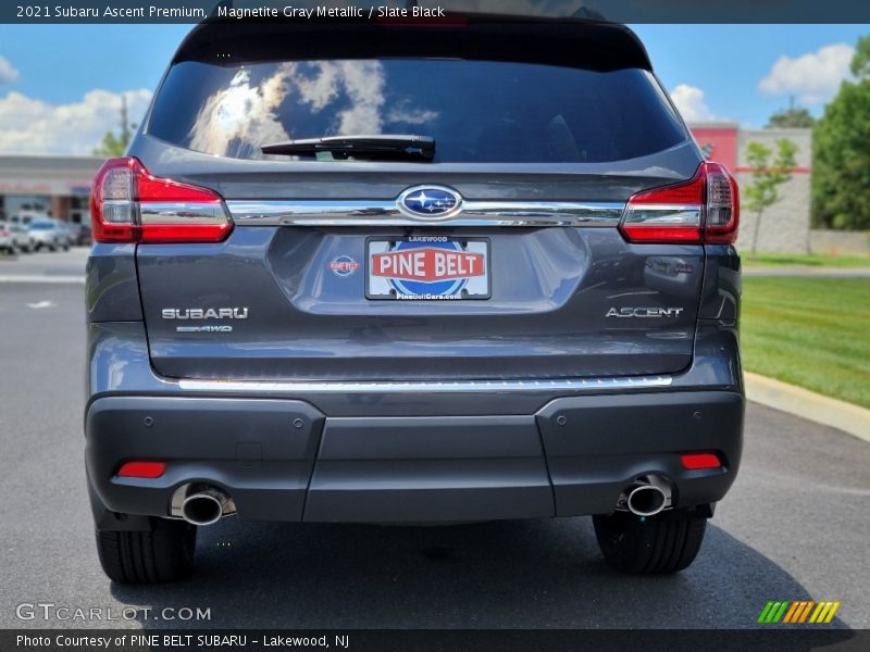 Magnetite Gray Metallic / Slate Black 2021 Subaru Ascent Premium