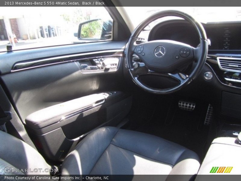Black / Black 2013 Mercedes-Benz S 550 4Matic Sedan
