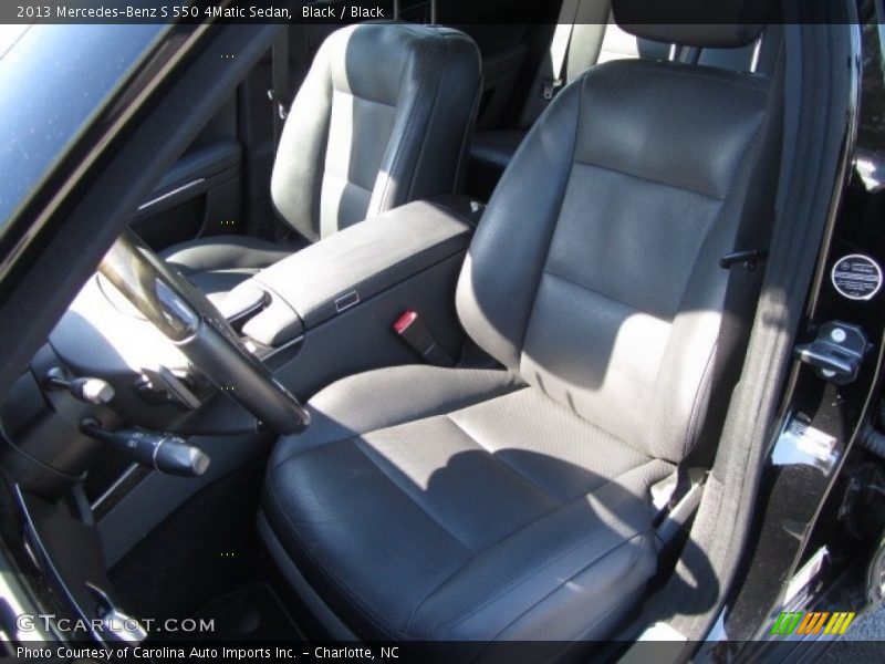 Black / Black 2013 Mercedes-Benz S 550 4Matic Sedan