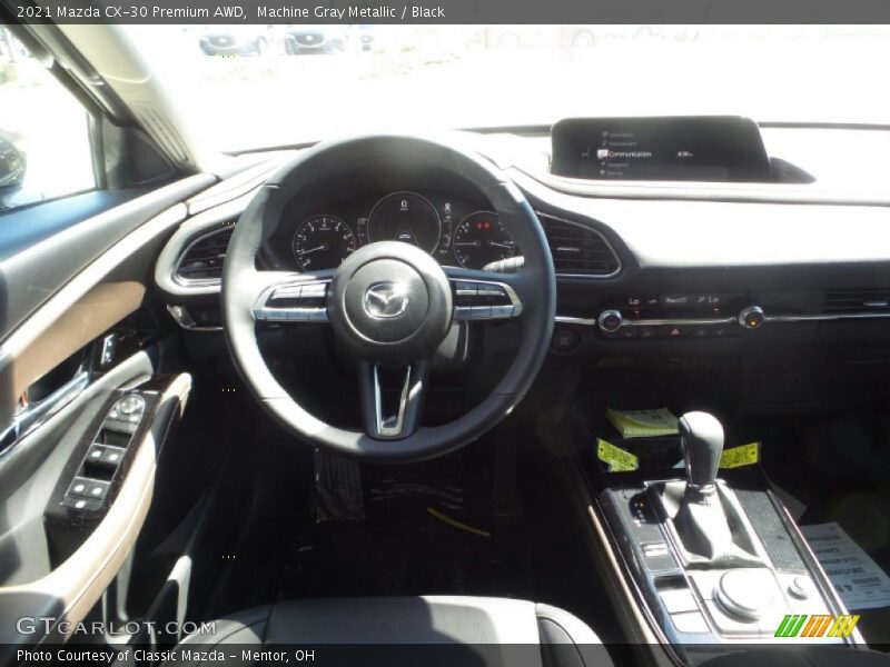 Machine Gray Metallic / Black 2021 Mazda CX-30 Premium AWD