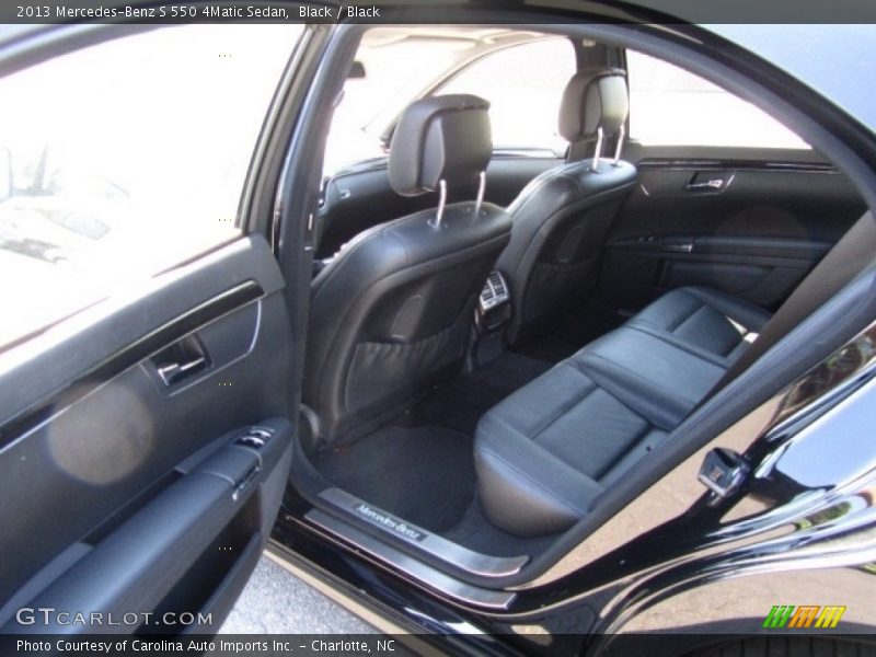 Black / Black 2013 Mercedes-Benz S 550 4Matic Sedan