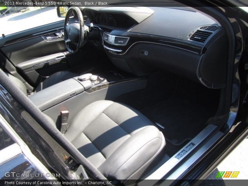 Black / Black 2013 Mercedes-Benz S 550 4Matic Sedan