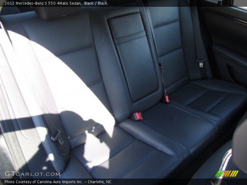 Black / Black 2013 Mercedes-Benz S 550 4Matic Sedan