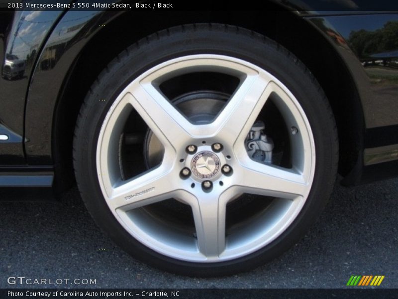 Black / Black 2013 Mercedes-Benz S 550 4Matic Sedan