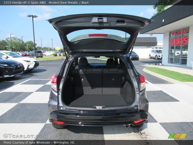 Modern Steel Metallic / Black 2020 Honda HR-V Sport AWD