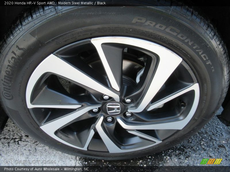 Modern Steel Metallic / Black 2020 Honda HR-V Sport AWD