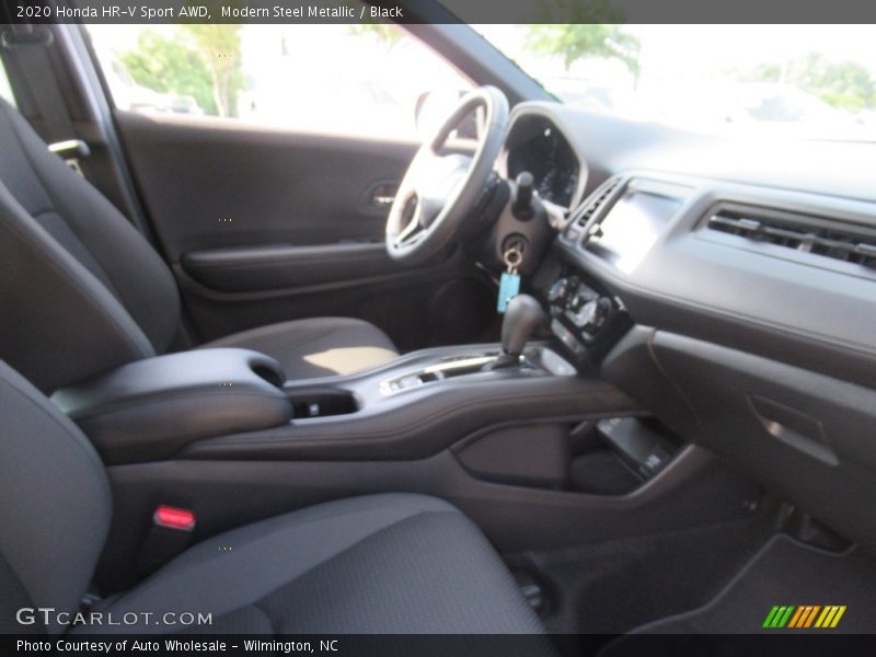 Modern Steel Metallic / Black 2020 Honda HR-V Sport AWD