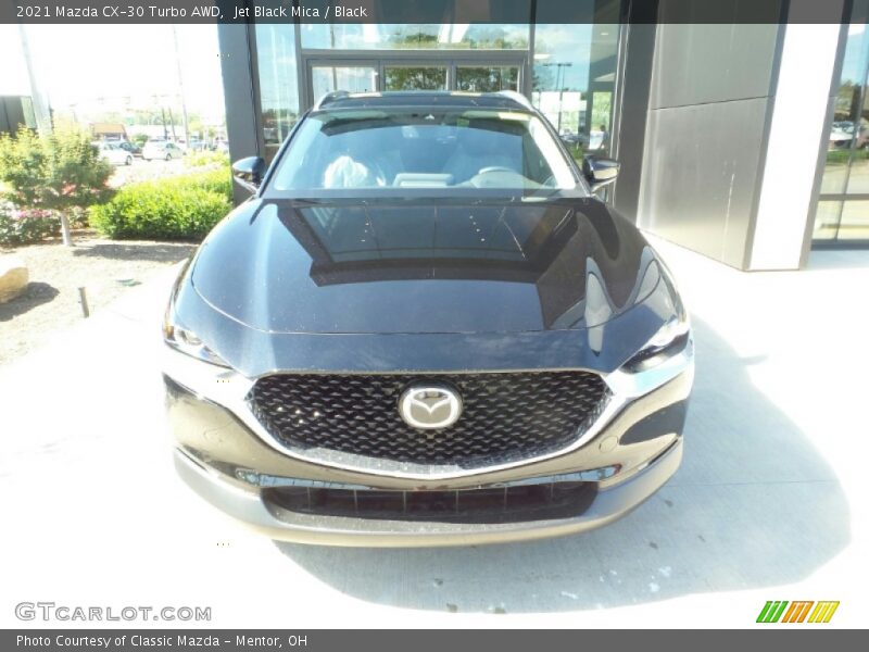 Jet Black Mica / Black 2021 Mazda CX-30 Turbo AWD
