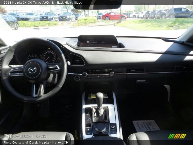 Jet Black Mica / Black 2021 Mazda CX-30 Turbo AWD