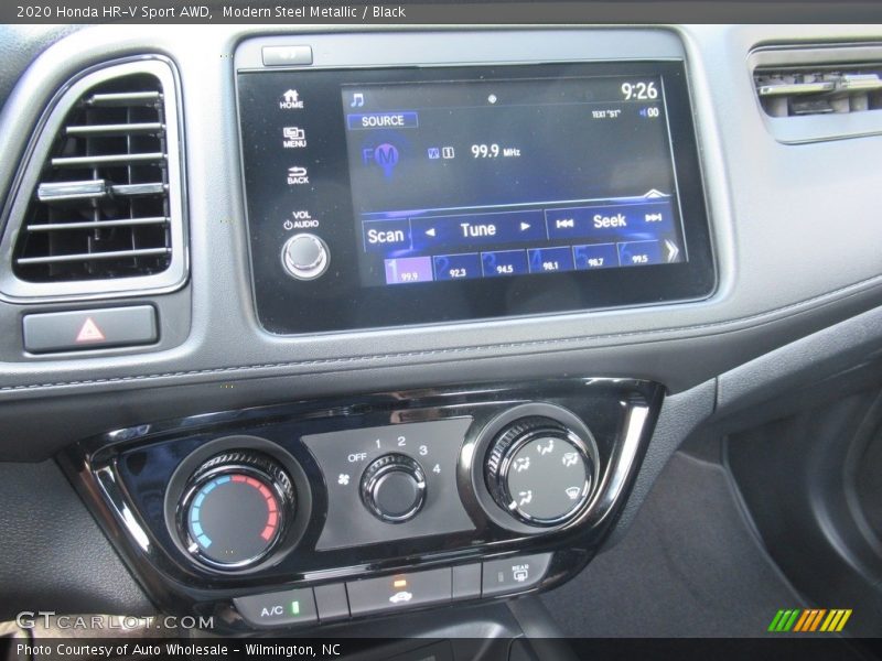 Modern Steel Metallic / Black 2020 Honda HR-V Sport AWD