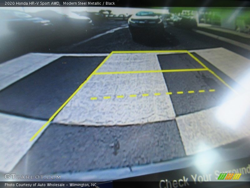 Modern Steel Metallic / Black 2020 Honda HR-V Sport AWD