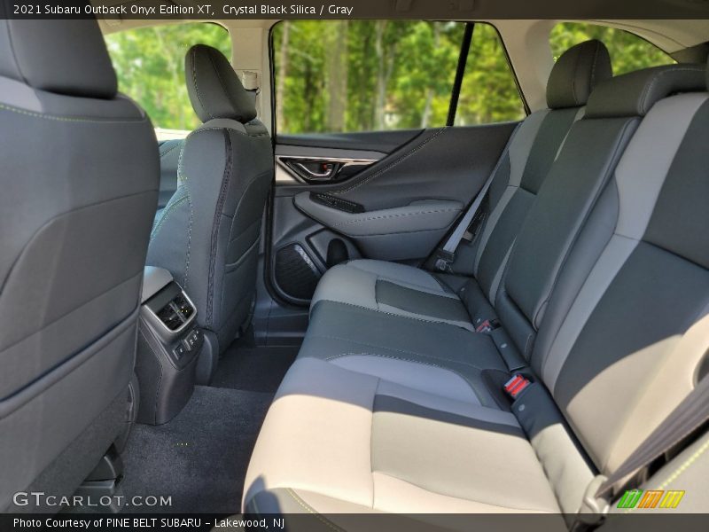 Crystal Black Silica / Gray 2021 Subaru Outback Onyx Edition XT