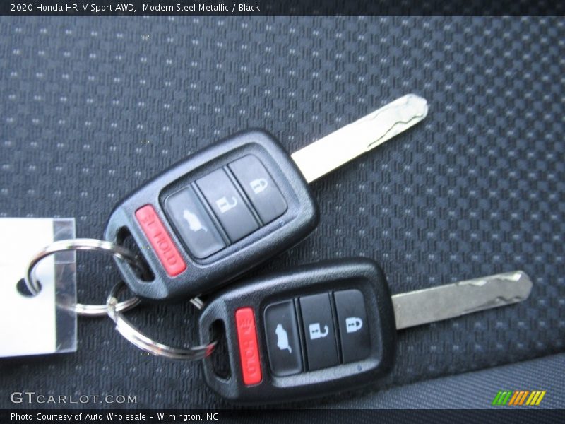 Modern Steel Metallic / Black 2020 Honda HR-V Sport AWD