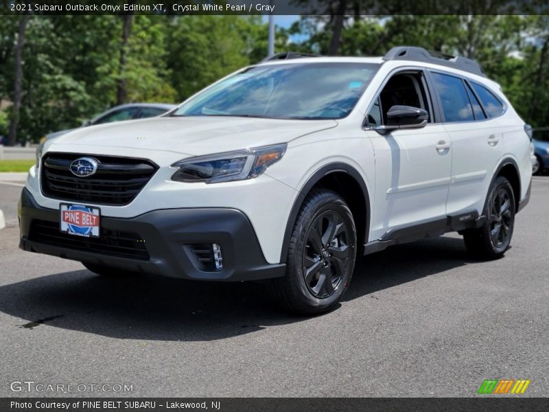 Crystal White Pearl / Gray 2021 Subaru Outback Onyx Edition XT