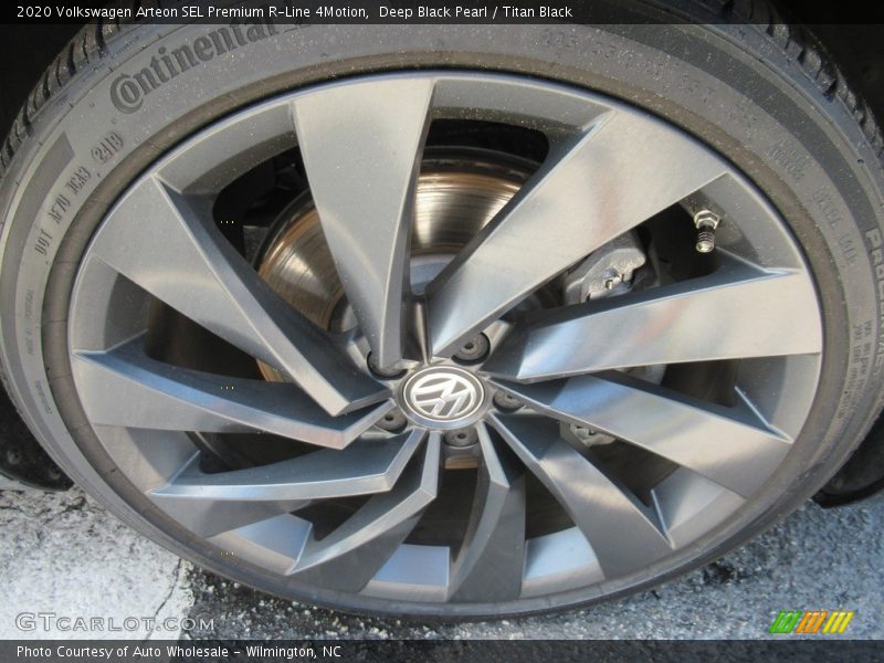 Deep Black Pearl / Titan Black 2020 Volkswagen Arteon SEL Premium R-Line 4Motion