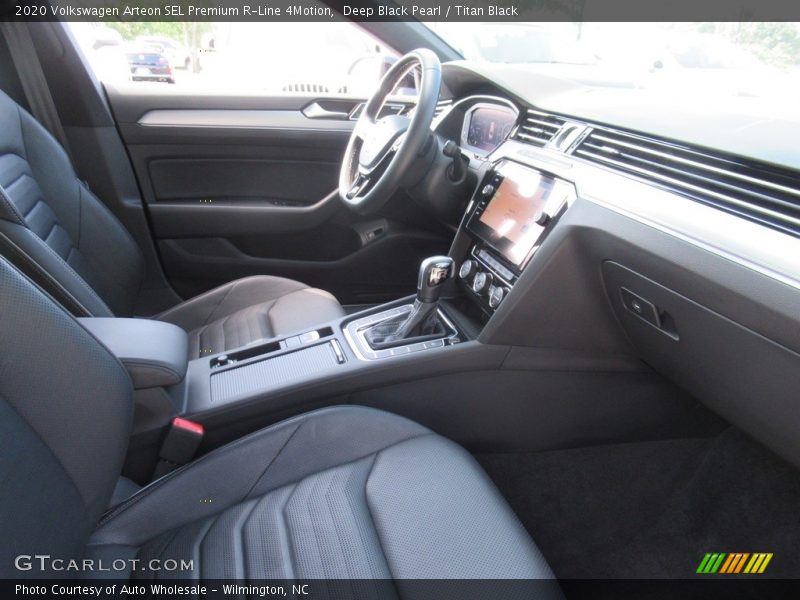 Deep Black Pearl / Titan Black 2020 Volkswagen Arteon SEL Premium R-Line 4Motion