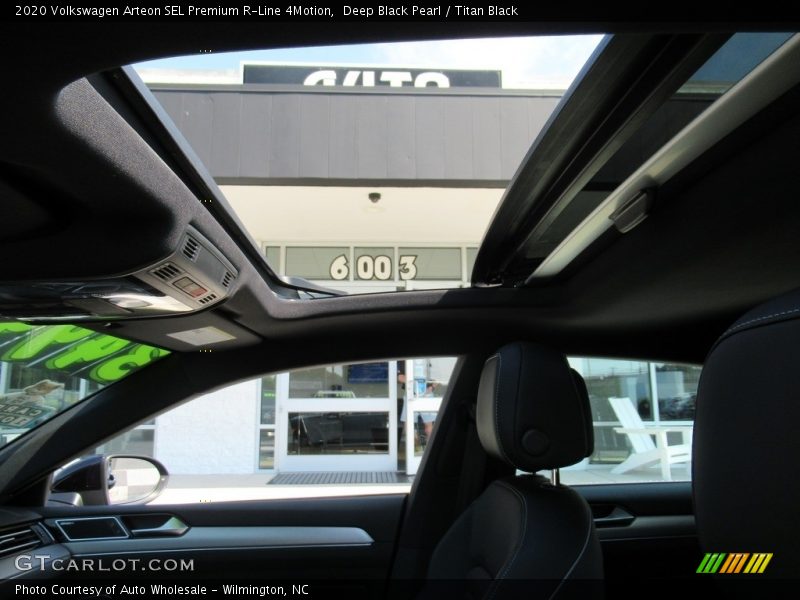 Deep Black Pearl / Titan Black 2020 Volkswagen Arteon SEL Premium R-Line 4Motion