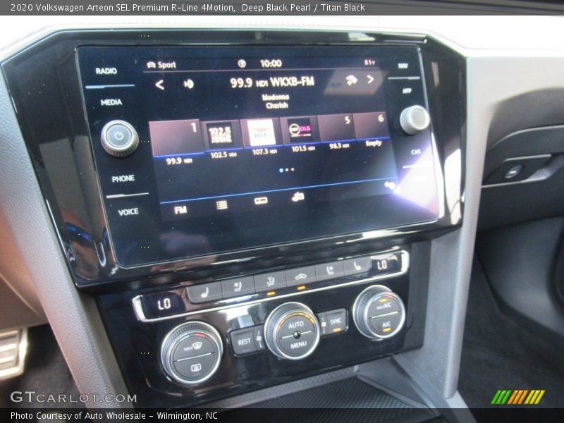 Deep Black Pearl / Titan Black 2020 Volkswagen Arteon SEL Premium R-Line 4Motion