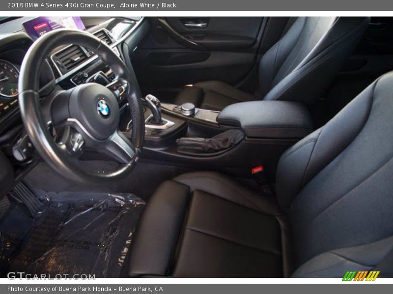 Alpine White / Black 2018 BMW 4 Series 430i Gran Coupe