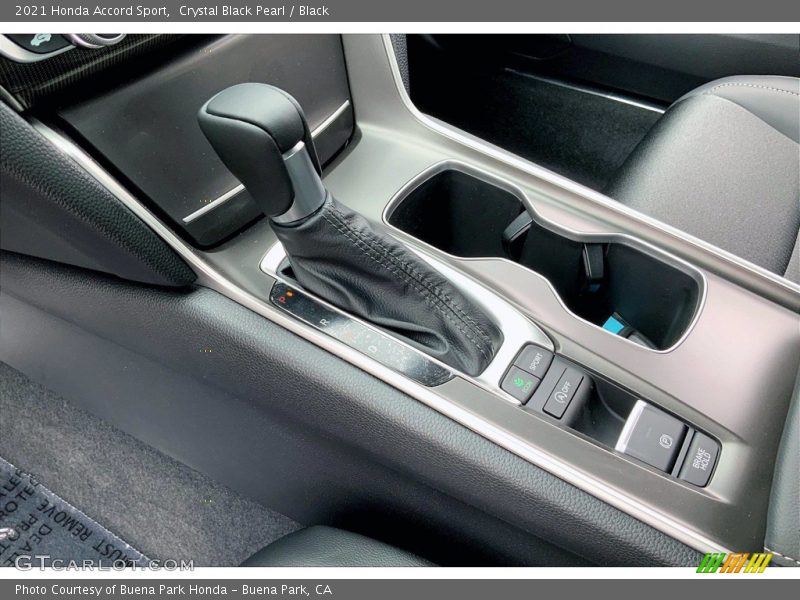  2021 Accord Sport CVT Automatic Shifter