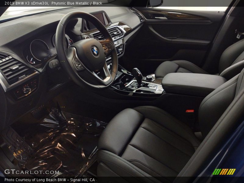 Black Interior - 2019 X3 sDrive30i 