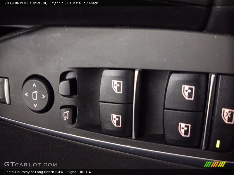 Phytonic Blue Metallic / Black 2019 BMW X3 sDrive30i