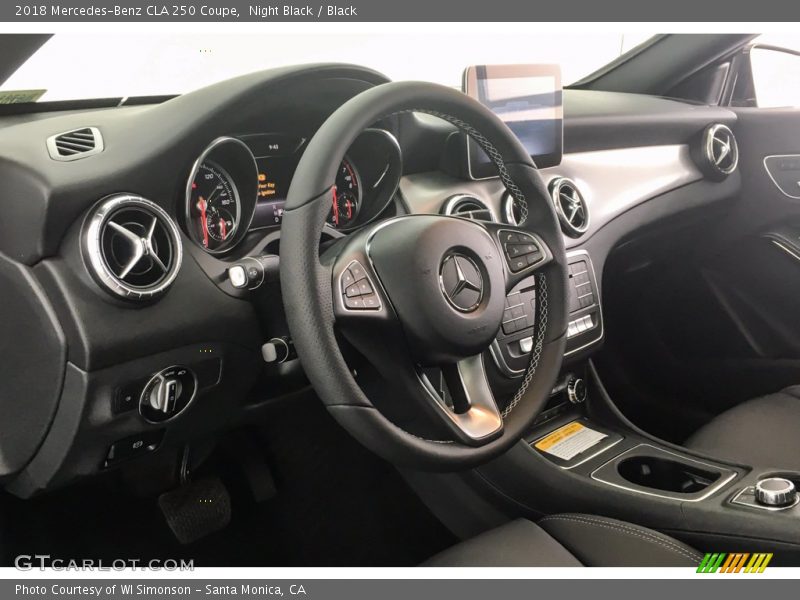 Night Black / Black 2018 Mercedes-Benz CLA 250 Coupe