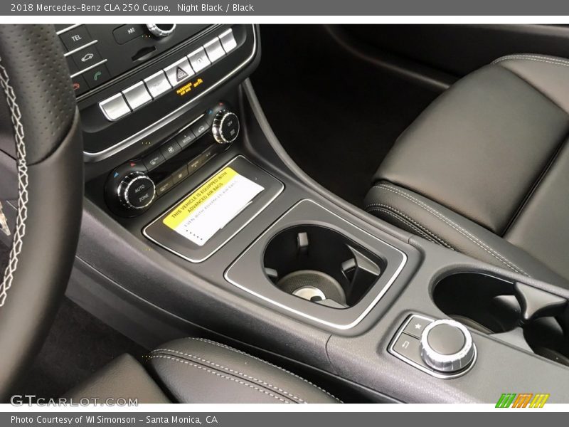 Night Black / Black 2018 Mercedes-Benz CLA 250 Coupe