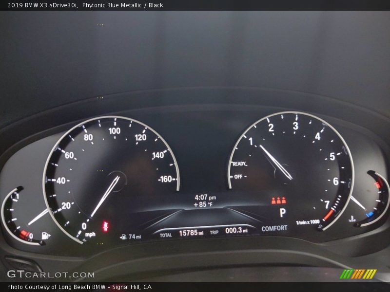  2019 X3 sDrive30i sDrive30i Gauges