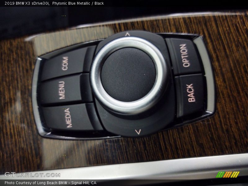 Phytonic Blue Metallic / Black 2019 BMW X3 sDrive30i