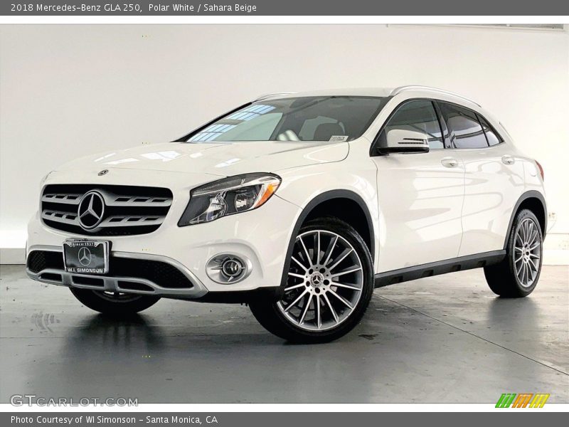 Polar White / Sahara Beige 2018 Mercedes-Benz GLA 250