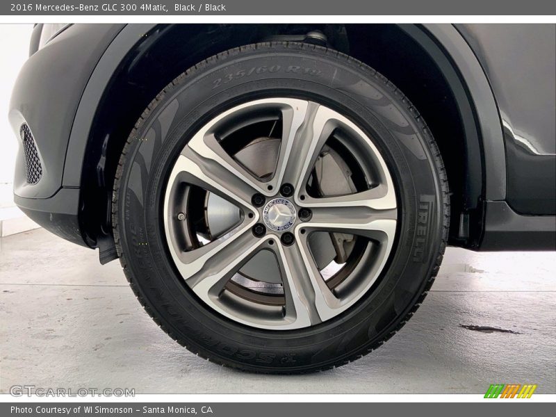 Black / Black 2016 Mercedes-Benz GLC 300 4Matic