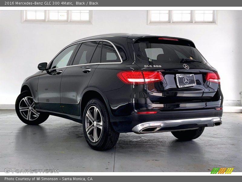 Black / Black 2016 Mercedes-Benz GLC 300 4Matic