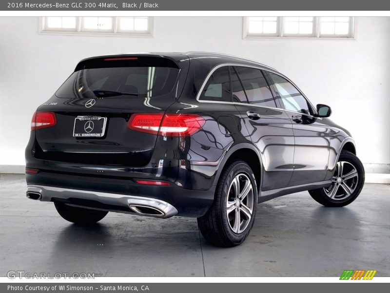 Black / Black 2016 Mercedes-Benz GLC 300 4Matic