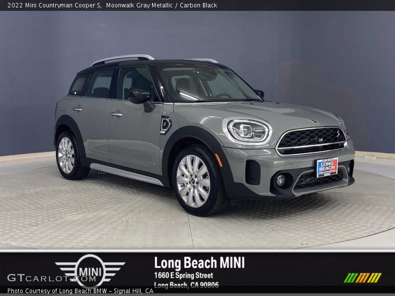 Moonwalk Gray Metallic / Carbon Black 2022 Mini Countryman Cooper S