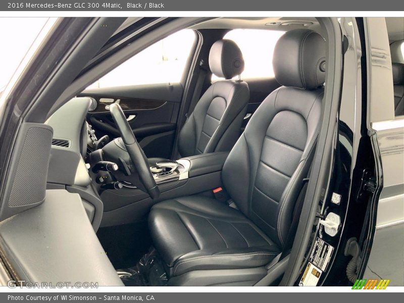 Black / Black 2016 Mercedes-Benz GLC 300 4Matic