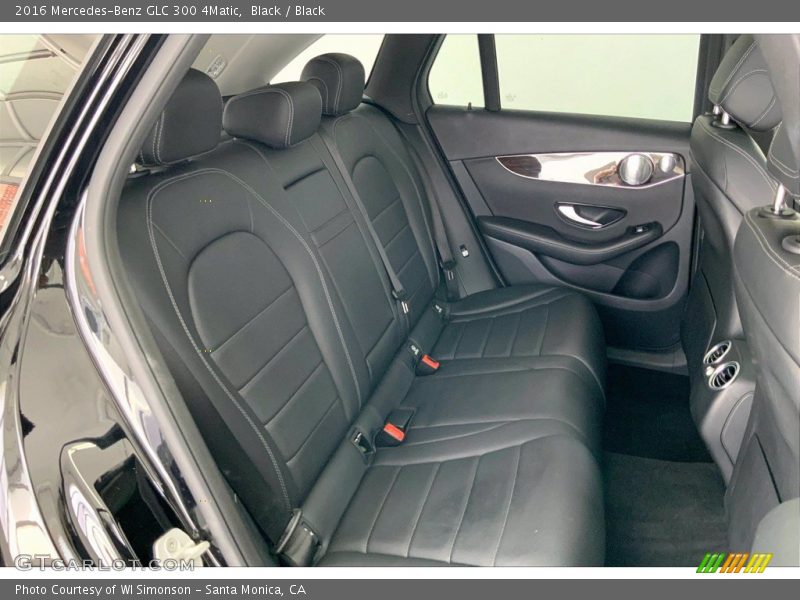 Black / Black 2016 Mercedes-Benz GLC 300 4Matic