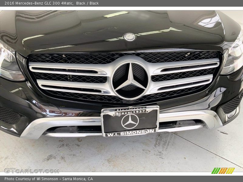 Black / Black 2016 Mercedes-Benz GLC 300 4Matic