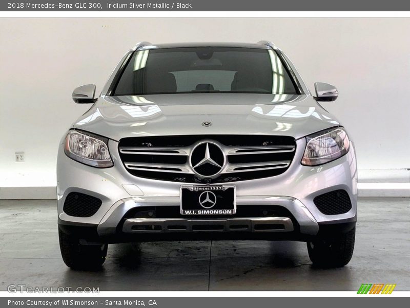 Iridium Silver Metallic / Black 2018 Mercedes-Benz GLC 300