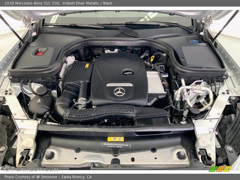 Iridium Silver Metallic / Black 2018 Mercedes-Benz GLC 300
