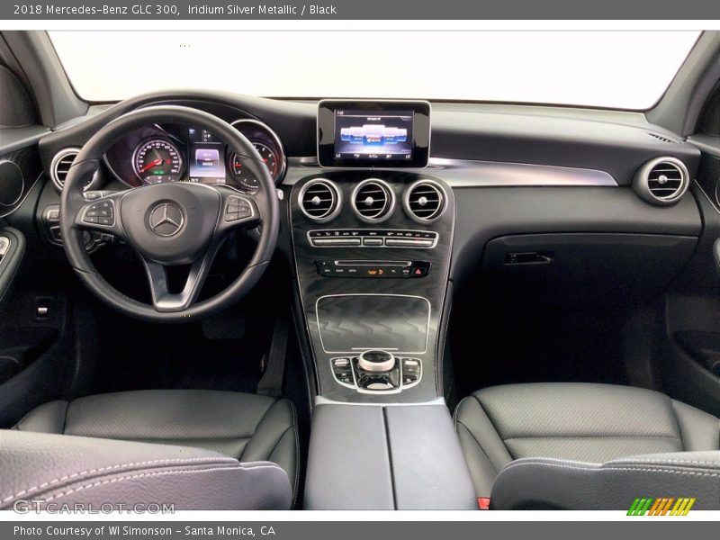 Iridium Silver Metallic / Black 2018 Mercedes-Benz GLC 300