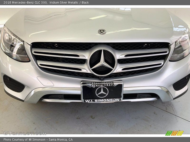 Iridium Silver Metallic / Black 2018 Mercedes-Benz GLC 300