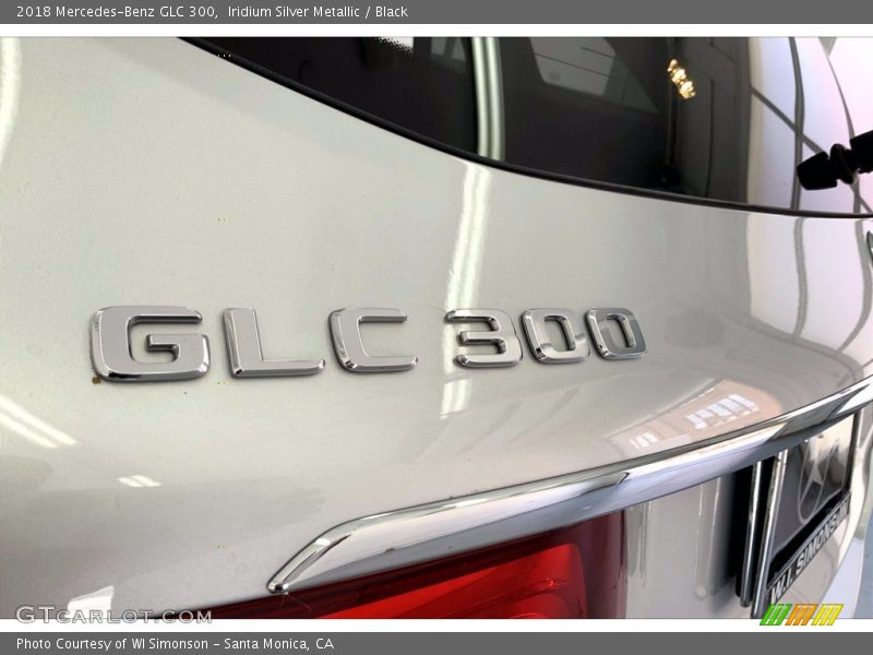 Iridium Silver Metallic / Black 2018 Mercedes-Benz GLC 300